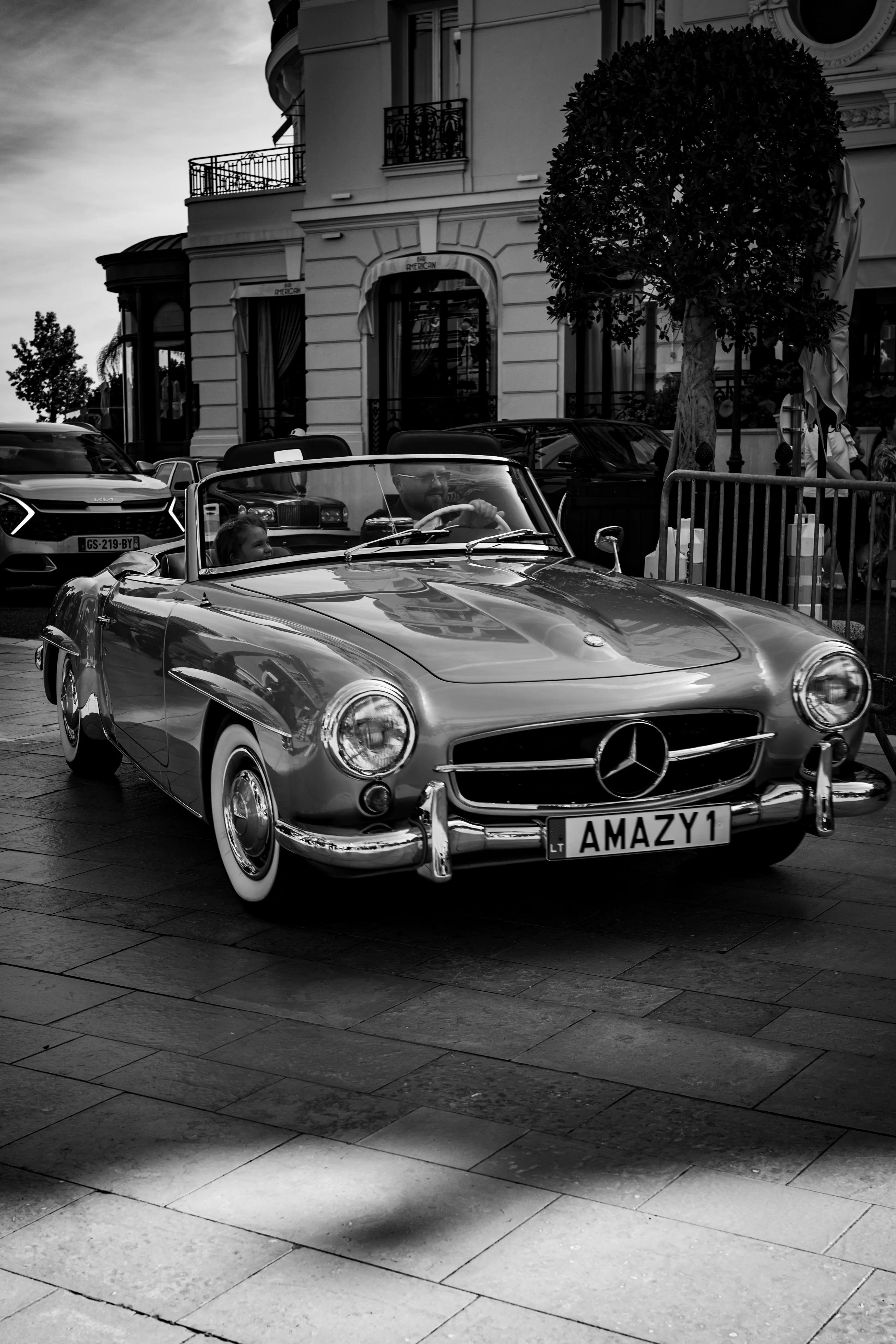 Balade en Mercedes décapotable